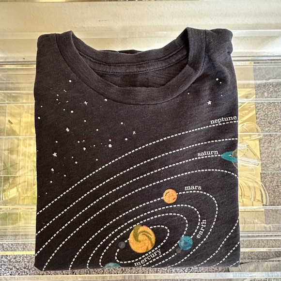 LAST ONE! Peek Solar System T-Shirt Size S (4-5) - Picture 5 of 5